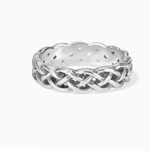 NWOT Brighton Interlok Braid Band Ring